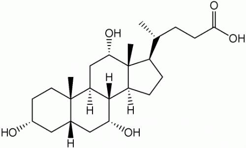 Структурная формула холевой кислоты