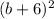 (b+6)^{2}