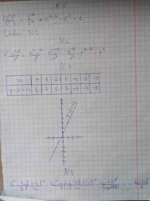 Только номера: 5, 6, 7, 8, заранее большое