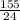 \frac{155}{24}