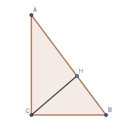 Втреугольнике угол равен 90°, – высота, , . найдите .