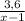 \frac{3,6}{x-1}