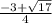 \frac{-3+ \sqrt{17} }{4}