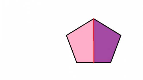 Начерти пятиугольник abcde и проведи прямую j так , чтобы она разбила пятиугольник : а) на треугольн