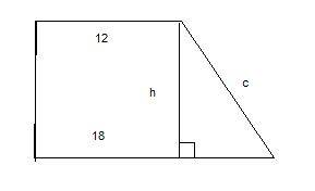 Площадь прямоугольной трапеции равна 120 квадратных см, а высота= 8 см найти все стороны трапеции ес