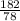 \frac{182}{78}