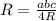 R=\frac{abc}{4R}