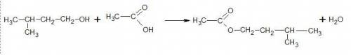 Реакція 3-метилбутанол-1 і оцтової кислоти
