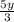 \frac{5y}{3}