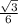 \frac{ \sqrt{3}}{6}