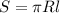 S= \pi Rl