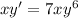 xy '= 7xy^6