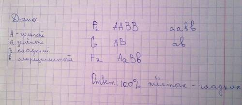 Какого расщепления по фенотипу следует ожидать во 2 поколении от скрещивания гомозиготного по домина