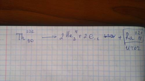 Ядро изотопа th-252 ядро изотопа th-252 претерпевает альфа распад два бета распада и еще один альфа
