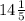 14\frac{1}{5}