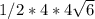 1/2*4*4 \sqrt{6}