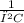 \frac{1}{ ω^{2}C }