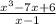 \frac{x^3-7x+6}{x-1}