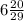 6\frac{20}{29}