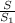 \frac{S}{ S_{1}}