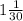 1\frac{1}{30}