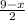 \frac{9-x}{2}