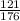 \frac{121}{176}