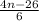 \frac{4n-26}{6}
