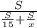 \frac{S}{ \frac{S}{15} + \frac{S}{x} }