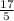 \frac{17}{5}