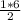 \frac{1*6}{2}