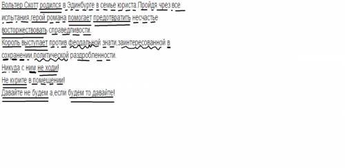 Разберите по членам предложения! вольтер скотт родился в эдинбурге в семье юриста.пройдя чрез все ис