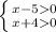 \left \{ {{x-50} \atop {x+40}} \right.