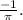 \frac{-1}{\pi}.