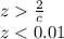 z\frac{2}{c}\\&#10;z