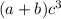 (a+b)c^3