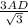 \frac{3AD}{ \sqrt{3} }