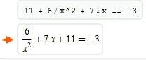 Решите уравнение 2х/х-3 + 6/х^2+7х+12 = х/х-4