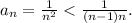 a_n=\frac{1}{n^2}