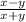 \frac{x-y}{x+y}