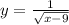 y= \frac{1}{ \sqrt{x-9} }