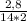 \frac{2,8}{14*2}