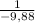 \frac{1}{- 9,88}