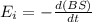 E_i=- \frac{d(BS)}{dt}