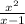 \frac{x^2}{x-1}