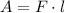 A=F \cdot l