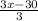 \frac{3x-30}{3}