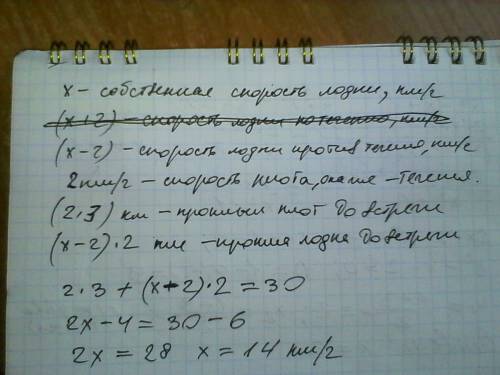 Как решить 'из пункта а вниз по реке отправился плот.через час навстречу ему из пункта в находящегос