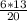 \frac{6*13}{20}