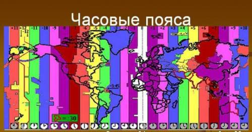 По какому принципу осуществляется поясной счет времени?